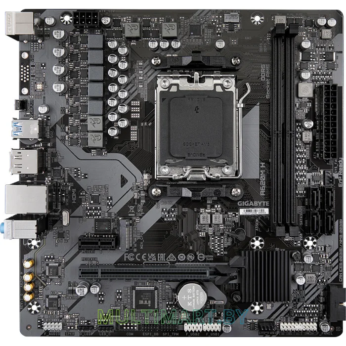 Материнская плата Gigabyte A620M H (rev. 1.2)